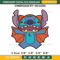 Stitch Bat Halloween Embroidery Design File, Stitch Halloween Embroidery Design File.jpg