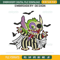 Stitch Beetlejuice Embroidery Design File, Horror Character Embroidery Design File.jpg