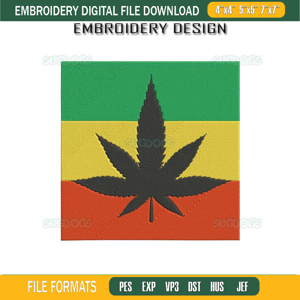 Weed Flag Embroidery Design File.jpg