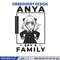 Anya poster Embroidery Design, Spy x family Embroidery, Embroidery File, Anime Embroidery, Anime shirt, Digital download.jpg