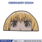 Armin Peeker Embroidery Design, Aot Embroidery, Embroidery File, Anime Embroidery, Anime shirt, Digital download.jpg