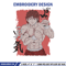 Baki poster Embroidery Design, Baki Embroidery, Embroidery File, Anime Embroidery, Anime shirt, Digital download.jpg