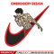 Baki x nike embroidery design, Baki embroidery, Nike design, Embroidery shirt, Embroidery file, Digital download 1.jpg