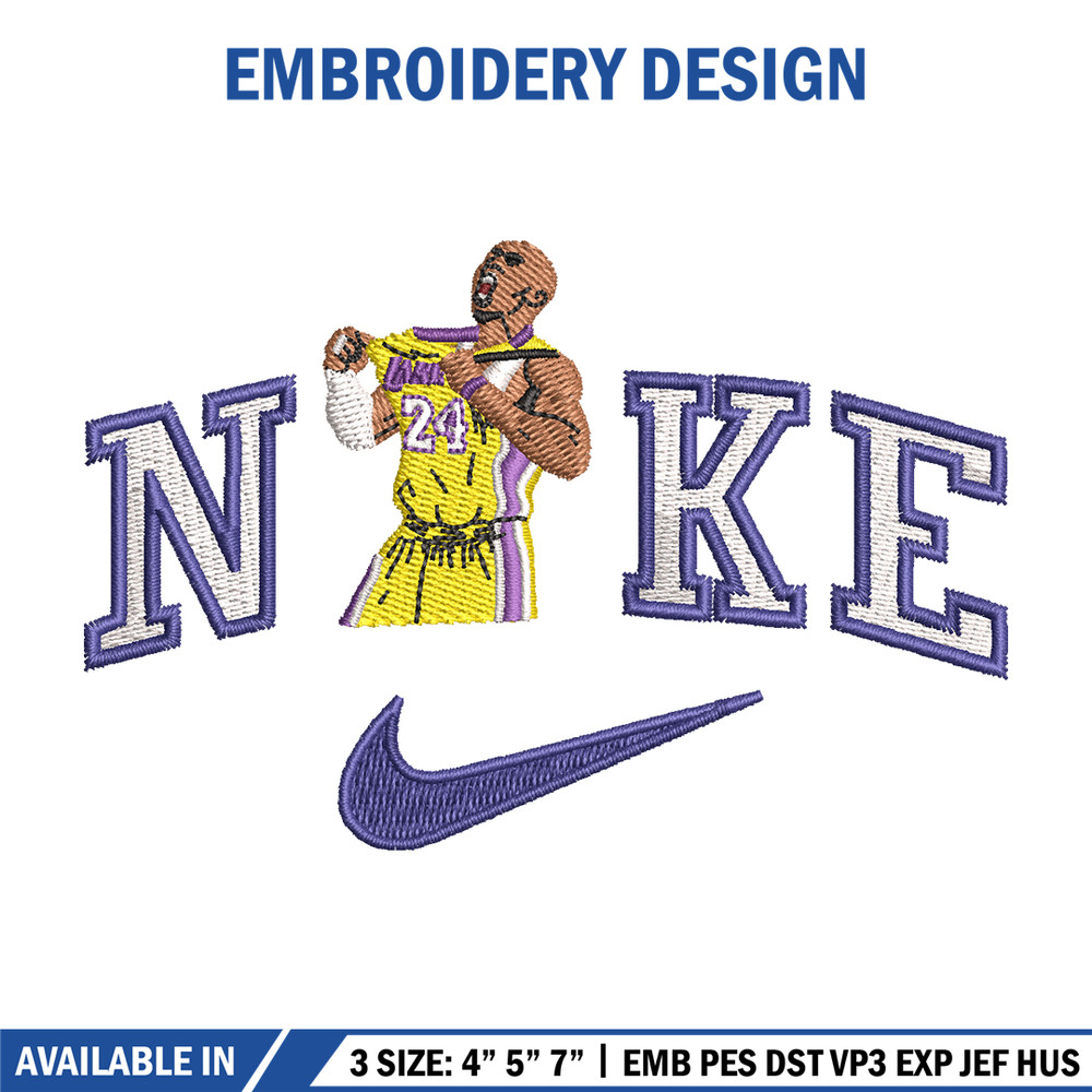 Basketball player Nike embroidery design, Basketball embroidery, Nike design, Embroidery file, Instant download.jpg