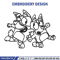 Bingo Bluey Coloring Pages Embroidery, Bluey Embroidery, Embroidery File, cartoon design, logo shirt, Digital download..jpg