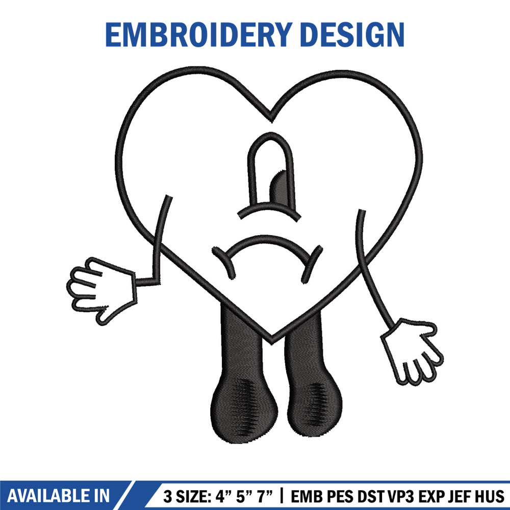 Black heart embroidery design, black heart embroidery, logo design, embroidery file, logo shirt, Digital download..jpg