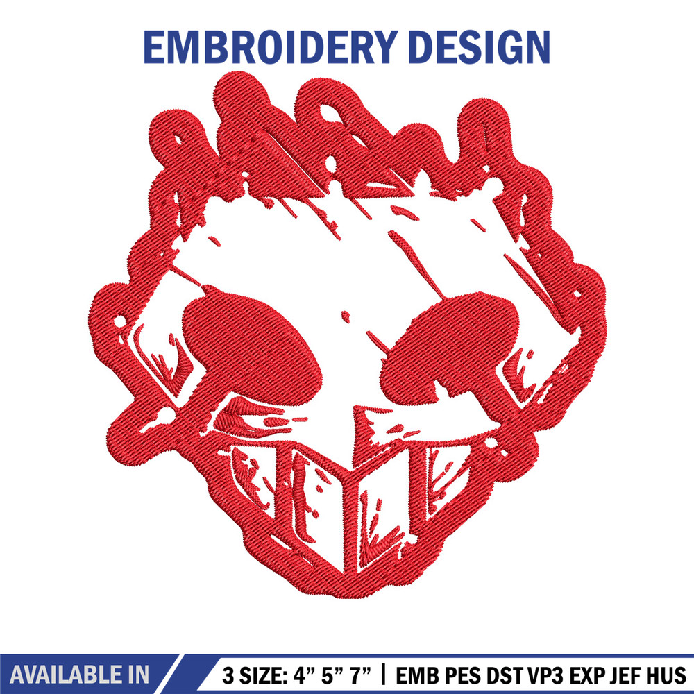 Bleach logo Embroidery Design, Bleach Embroidery, Embroidery File, Anime Embroidery, Anime shirt, Digital download..jpg