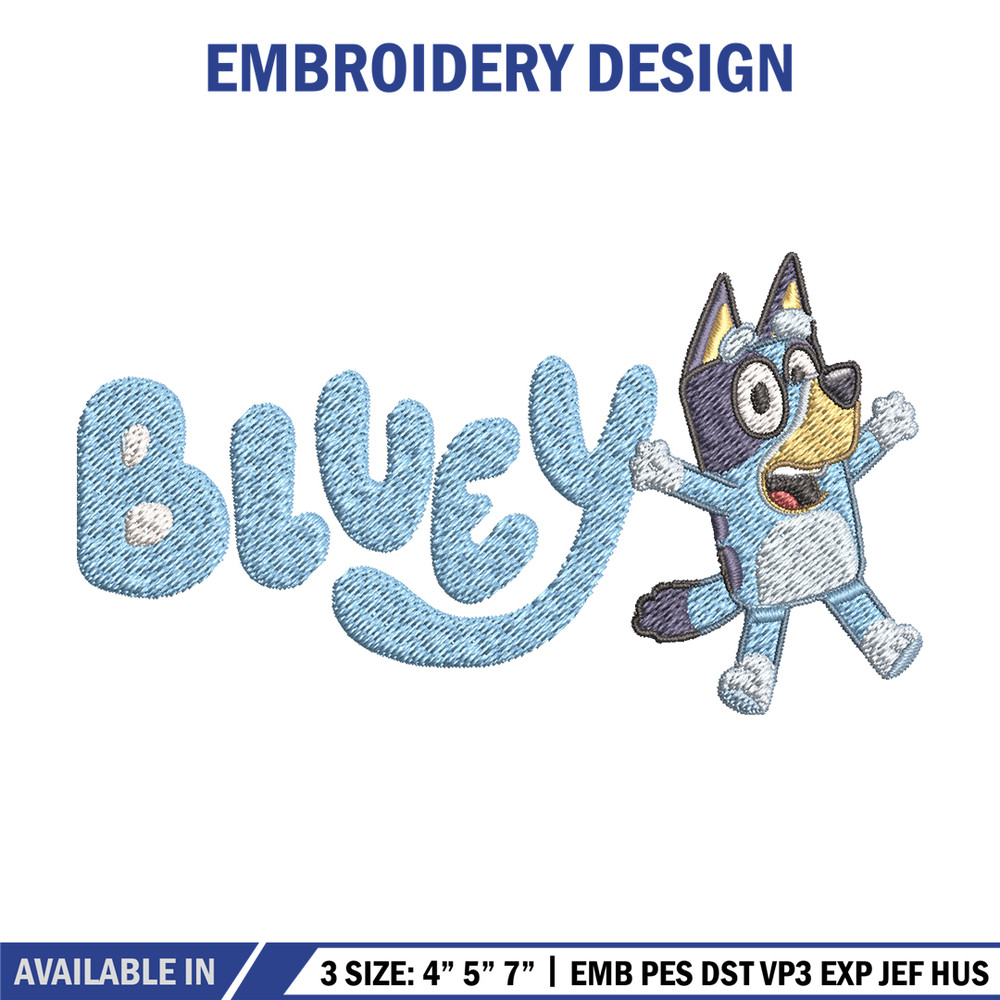 Bluey cartoon Embroidery, Bluey Cartoon Embroidery, cartoon Embroidery, Embroidery File, cartoon shirt, digital download.jpg