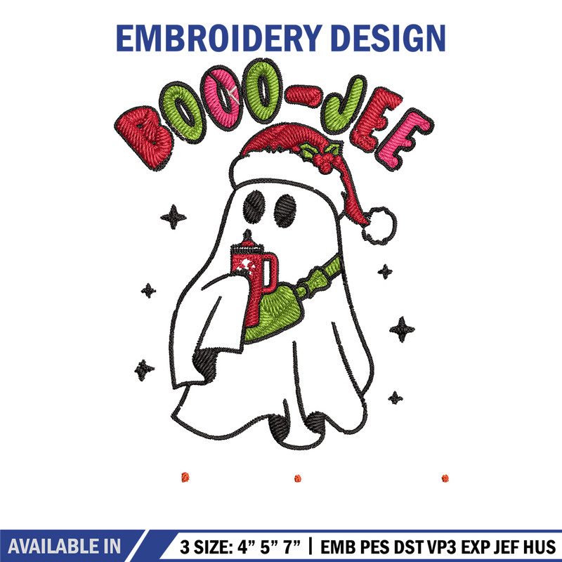 Boo jee chrismas Embroidery Design, Chrismas Embroidery, Embroidery File, Anime Embroidery, Anime shirt,Digital download.jpg