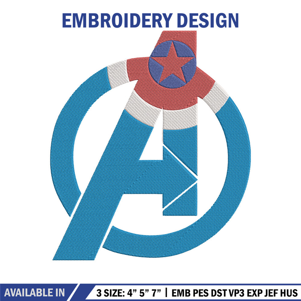 Captain america Embroidery Design, Marvel Embroidery, Embroidery File, Anime Embroidery, Anime shirt, Digital download.jpg