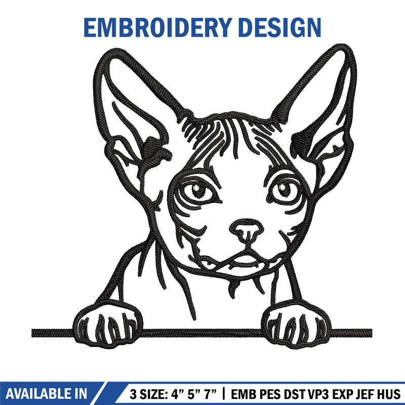 Cat black white embroidery design, Cat embroidery, Embroidery file, Embroidery shirt, Emb design, Digital download.jpg