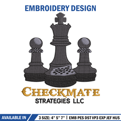 check mate embroidery design, chess embroidery, embroidery file, embroidery shirt, emb design, embroidery design