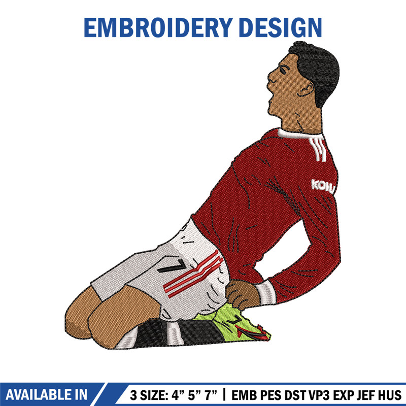 Cristiano Ronaldo embroidery design, Cristiano Ronaldo embroidery, logo design, Embroidery shirt, Instant download.jpg