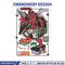 Deadpool poster Embroidery Design, Deadpool Embroidery, Embroidery File, Anime Embroidery, Anime shirt, Digital download 1.jpg