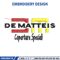 Dematteis logo embroidery design, Dematteis logo embroidery, logo design, Embroidery shirt, logo shirt, Instant download.jpg