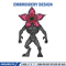 Demogorgon embroidery design, Demogorgon embroidery, Anime design, Embroidery shirt, Embroidery file, Digital download.jpg