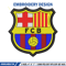 Fc Barcelona logo embroidery design, logo embroidery, logo design, Embroidery shirt, football shirt, Instant download.jpg