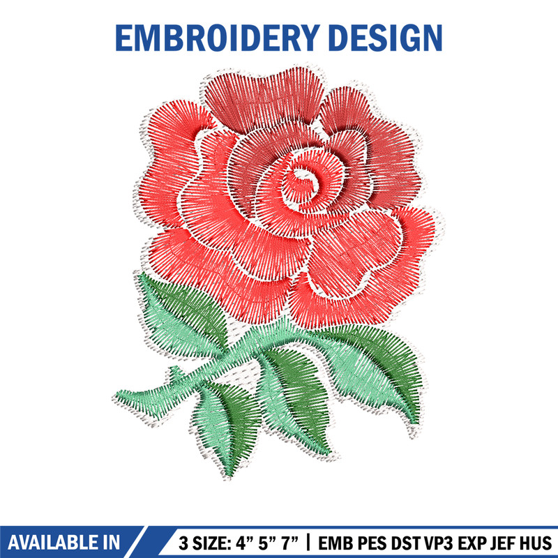 Flower Rose embroidery design, Flower Rose logo embroidery, logo design, Embroidery shirt, logo shirt, Instant download.jpg