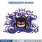 Gengar embroidery design, Pokemon embroidery, Embroidery shirt, Embroidery file, Anime design, Digital download.jpg