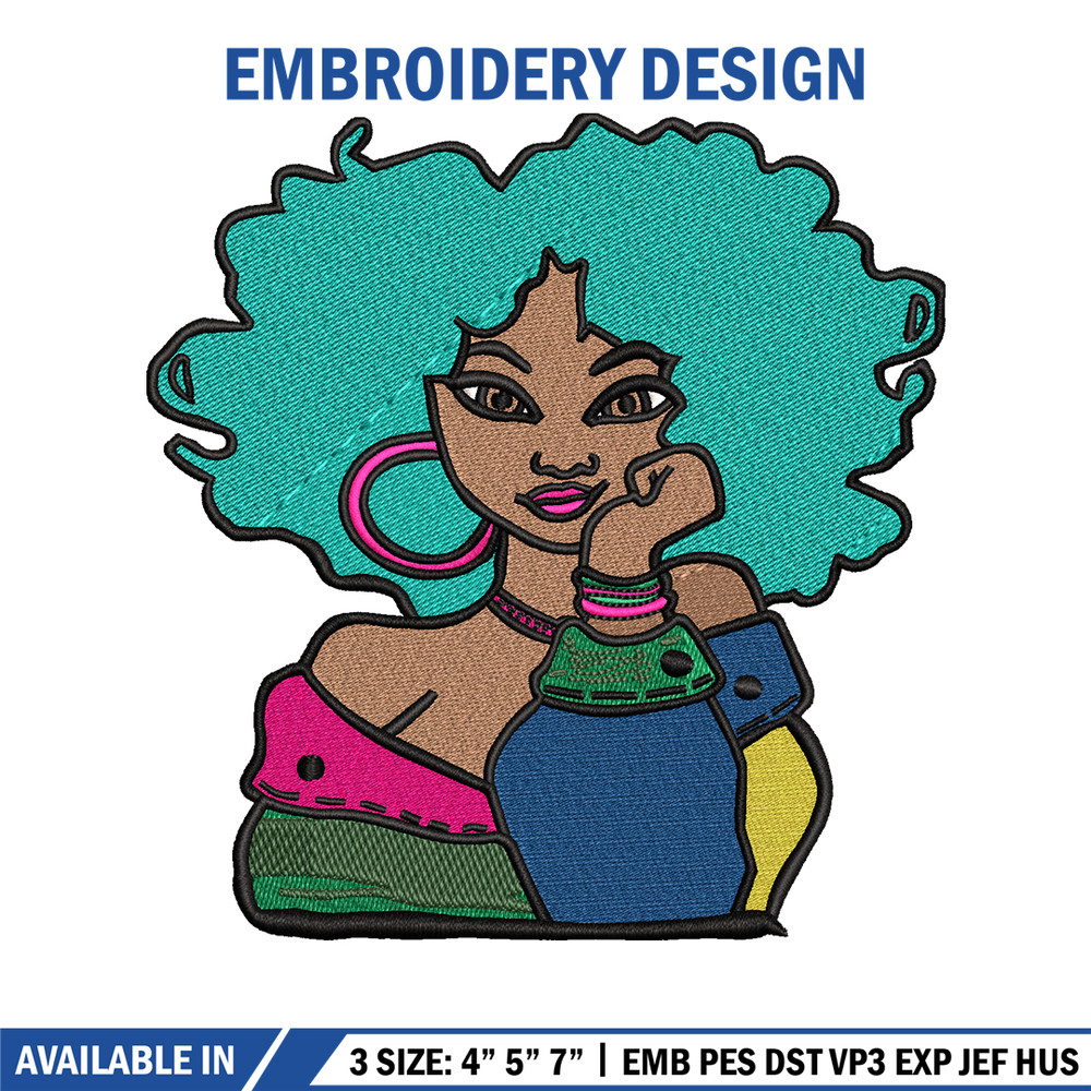 Girl embroidery design, Girl embroidery, logo design, Embroidery shirt, logo shirt, Instant download.jpg