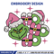 Grinch laugh embroidery design,Chrismas design, Embroidery shirt, Embroidery file, Grinch embroidery, Digital download.jpg