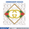 Gucci design Embroidery Design, Gucci Embroidery, Brand Embroidery, Logo shirt, Embroidery File, Digital download 1.jpg