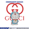 Gucci doraemon Embroidery Design, Doraemon Embroidery, Embroidery File, Gucci Embroidery, Anime shirt, Digital download.jpg