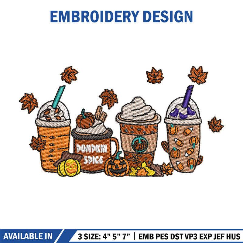 Halloween coffee embroidery design, Halloween embroidery, Embroidery file,Embroidery shirt, Emb design, Digital download.jpg