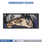 Hatake Kakashi embroidery design, Naruto embroidery, embroidery file, anime design, anime shirt, Digital download.jpg