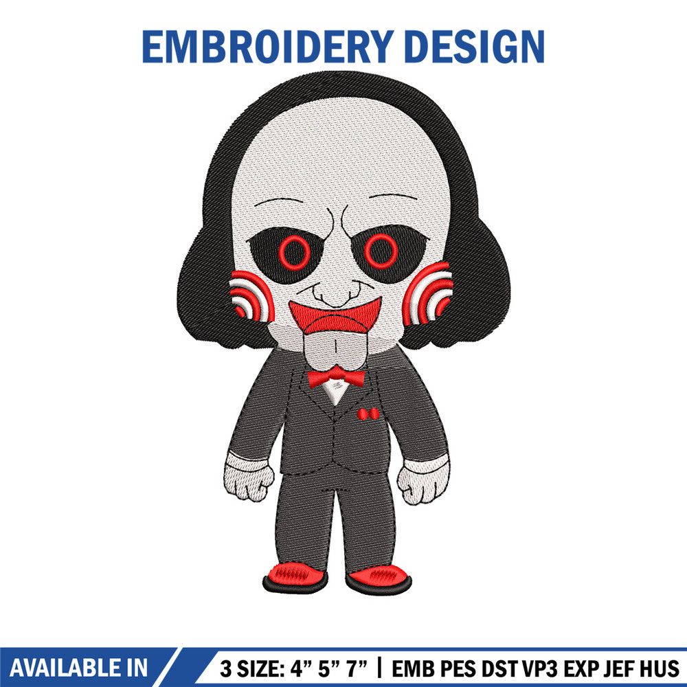 Horror man embroidery design, Horror embroidery, Embroidery file,Embroidery shirt, Emb design, Digital download.jpg