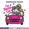 I'm a barbie girl Embroidery design, Barbie logo Embroidery, logo design, Embroidery File, logo shirt, Digital download..jpg