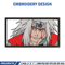 Jiraiya embroidery design, Naruto embroidery, Anime design, Embroidery shirt, Embroidery file, Digital download.jpg
