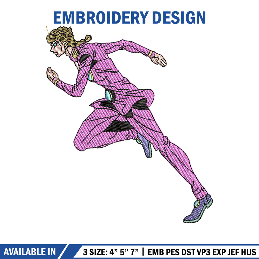 Jojo bizzare logo embroidery design, Jojo bizzare embroidery, Embroidery shirt, logo design, Instant download.jpg