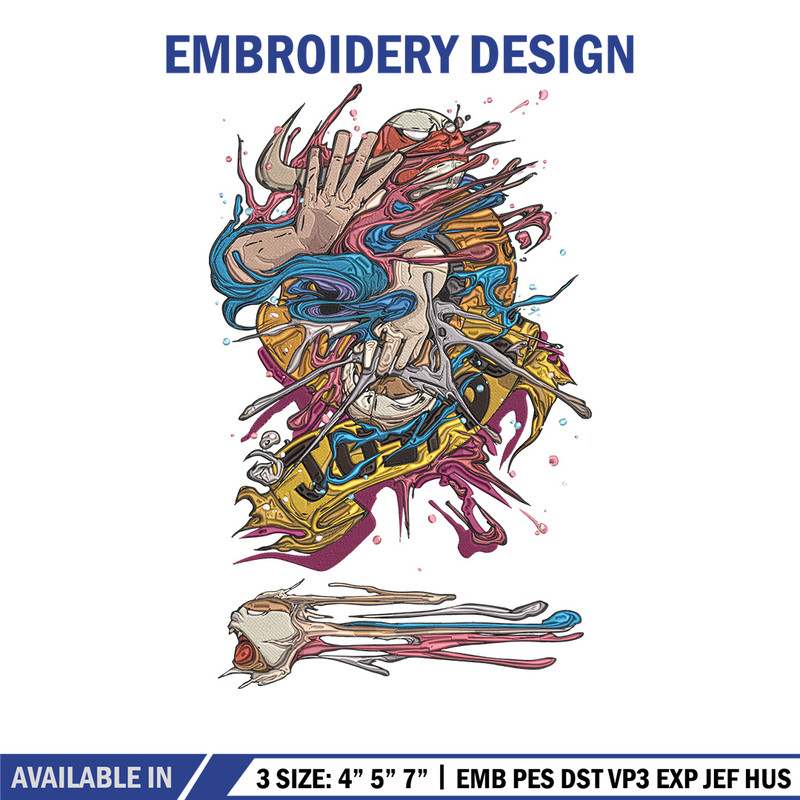 Just do it Embroidery Design, Just do it Embroidery, Embroidery File, Anime Embroidery, Anime shirt, Digital download.jpg