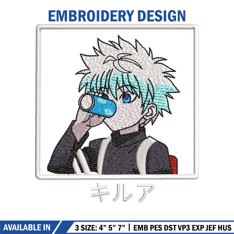 Killua box embroidery design, Hxh embroidery, Embroidery file, Embroidery shirt, Emb design, Digital download.jpg