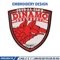 Logo Dinamo Bucuresti embroidery design, Fotbal club embroidery, logo design, embroidery file, Digital download..jpg