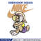 Lola Bunny Nike Embroidery design, Lola Bunny cartoon Embroidery, Nike design, Embroidery file, Instant download..jpg