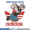 Man cartoon adidas Embroidery Design, Adidas Embroidery, Embroidery File, Brand Embroidery, Logo shirt, Digital download.jpg