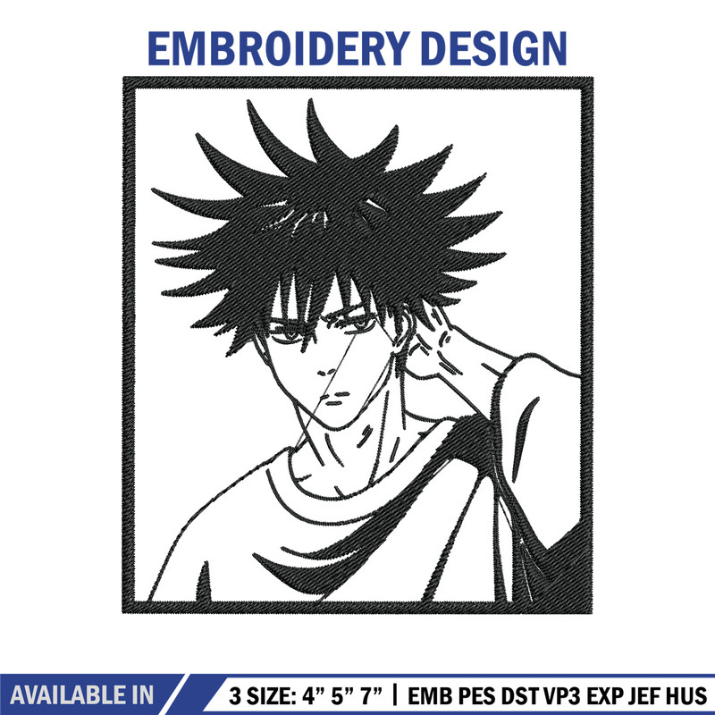Megumi box Embroidery Design, Jujutsu Embroidery, Embroidery File, Anime Embroidery, Anime shirt, Digital download.jpg