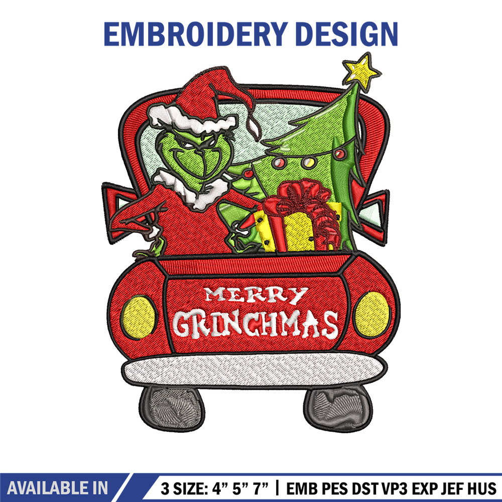 Merry Grinchmas Embroidery design, Merry Grinchmas Embroidery, cartoon design, logo shirt, Digital download..jpg