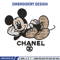 Mickey disney chanel Embroidery Design, Chanel Embroidery, Brand Embroidery, Embroidery File,Logo shirt,Digital download.jpg