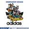 Mickey friends Embroidery Design, Adidas Embroidery, Brand Embroidery, Embroidery File,Logo shirt,Digital download 1.jpg