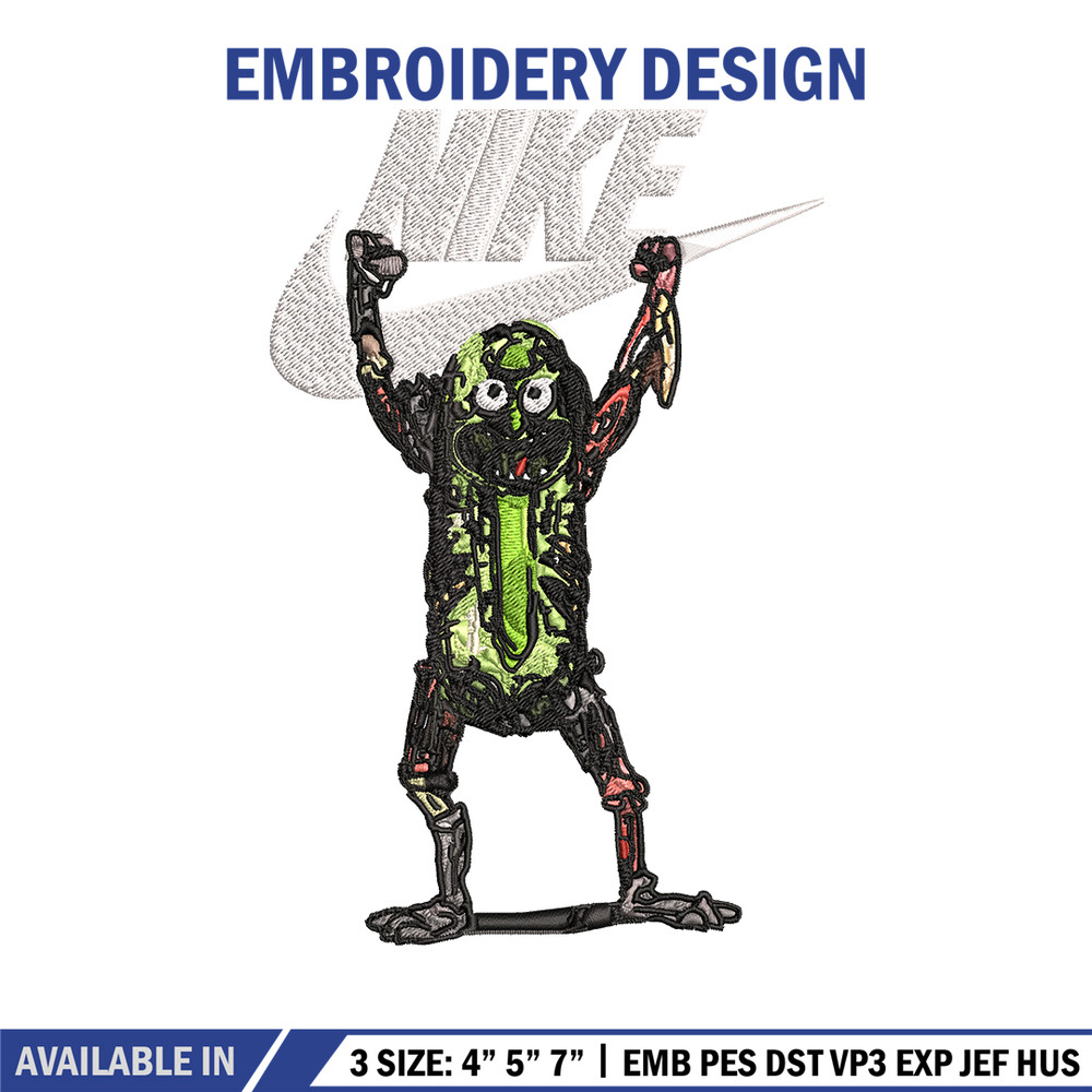 Monster Nike Embroidery design, Monster Embroidery, Nike design, Embroidery file, cartoon shirt, Instant download..jpg