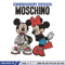 Moschino Mickey and Minnie mouse Embroidery design, Disney Embroidery, cartoon design, Embroidery File, Digital download.jpg