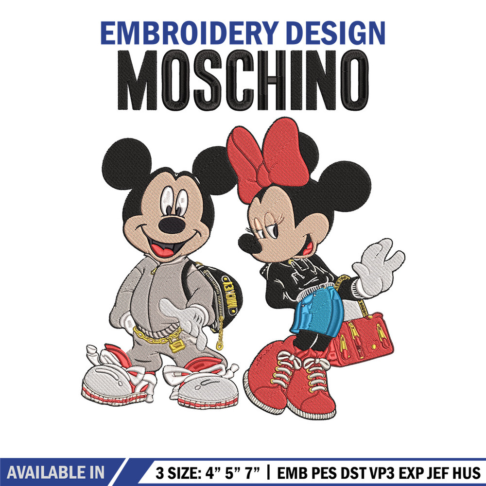 Moschino Mickey Embroidery Design, Mickey Embroidery, Embroidery File, Anime Embroidery,Moschino shirt,Digital download.jpg