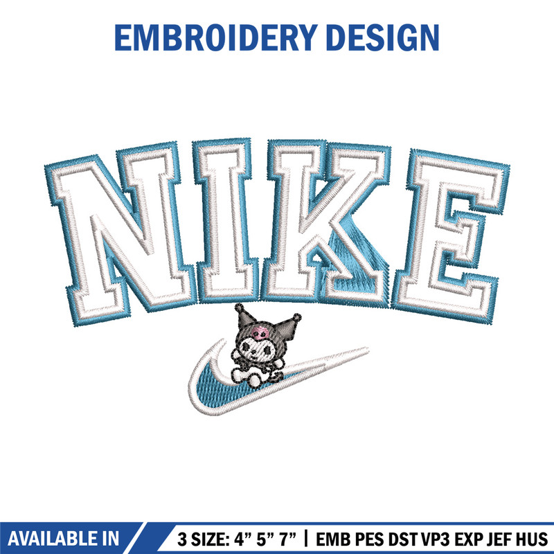 Nike bunny embroidery design, Bunny embroidery, Nike design,Embroidery file,Embroidery shirt,Digital download.jpg