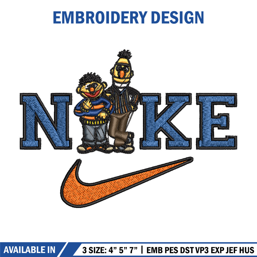 Nike cartoon Embroidery Design, Nike Embroidery, Brand Embroidery, Embroidery File, Logo shirt, Digital download 1.jpg