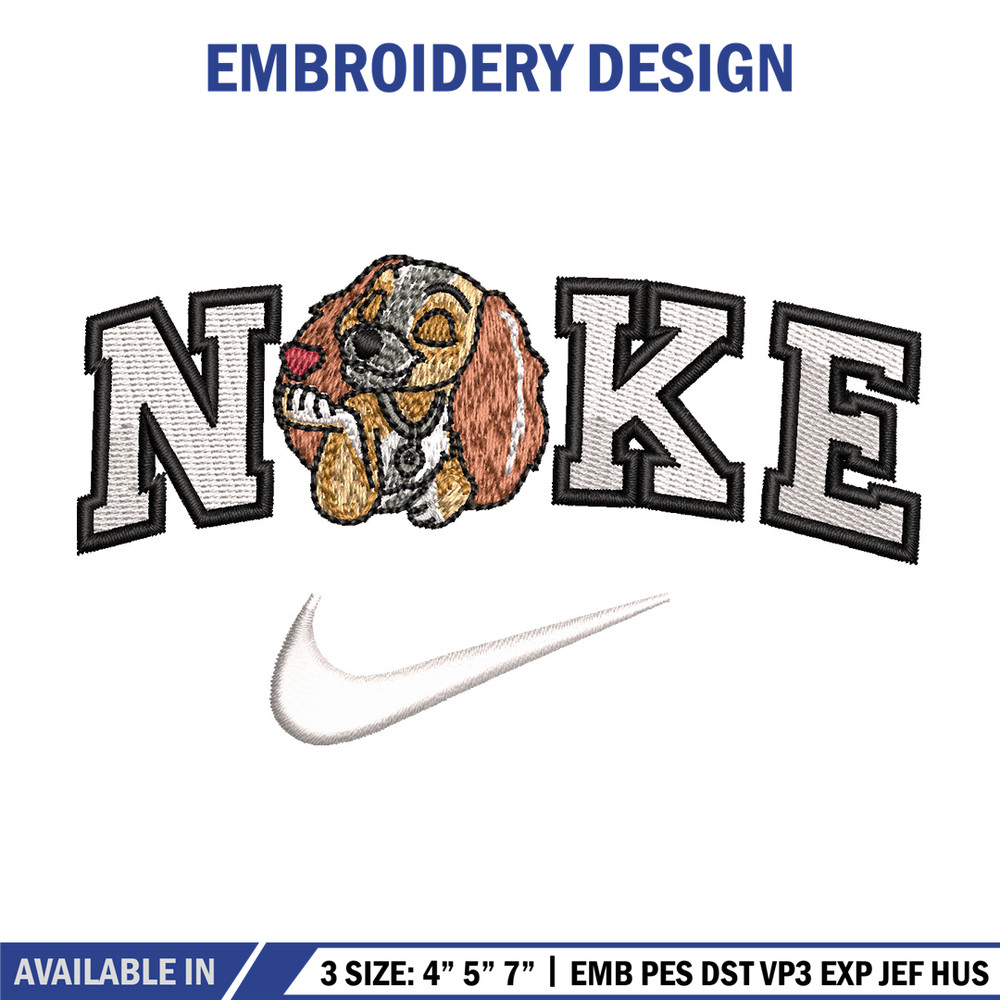 Nike dog embroidery design, Dog embroidery, Nike design, Embroidery shirt, Embroidery file, Digital download.jpg