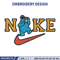 Nike green cartoon Embroidery Design, Nike Embroidery, Brand Embroidery, Embroidery File, Logo shirt, Digital download.jpg