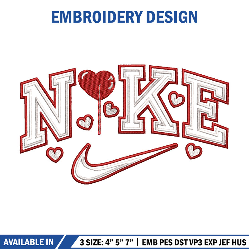 Nike heart cute embroidery design, Nike heart embroidery, Nike design, Embroidery shirt, logo shirt, Instant download..jpg